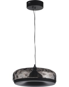 Подвесной светильник Черный Черный Дымчатый LED 1 42W St-luce
