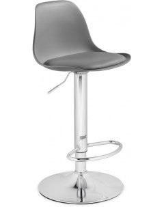 Барный стул Soft gray chrome Woodville