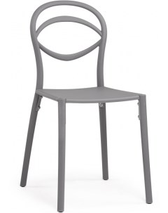 Пластиковый стул Simple gray Woodville