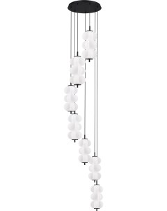 Подвесной светильник Черный Белый LED 7 8W 3000K St-luce