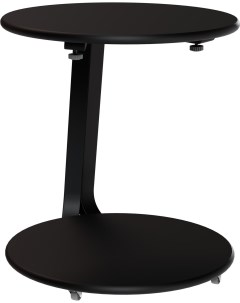 Стол Оптима 1 приставной черный Tdk