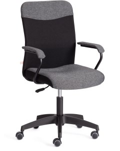 Компьютерное кресло игровое FLY Ткань Серый Черный Tetchair