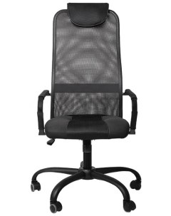 Кресло Bels Мастер Master Высокий GTPNrBL11 черный металл без pu вст с резинк W01 T01 ткань сетка тк King style