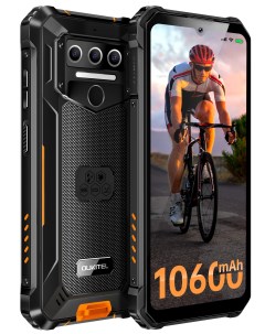 Смартфон WP23 4 64GB черный оранжевый Oukitel