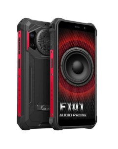 Смартфон F101 4 64GB черный красный Fossibot
