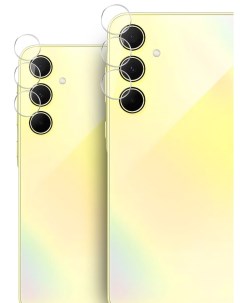 Защитное стекло для Samsung Galaxy A35 на камеру 2 шт гибридное прозрачное Miuko