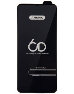 Защитное стекло для Samsung Galaxy S21 FE SM G990 black Черный Anmac