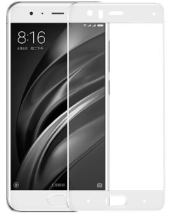 Защитное стекло на Xiaomi Mi 6 Silk Screen 2 5D белый X-case