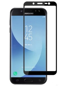 Защитное стекло на Samsung J600 Galaxy J6 2018 Silk Screen 2 5D черный X-case