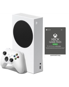 Игровая приставка Xbox Series S 512GB Xbox Game Pass Ultimate на 6 месяцев Microsoft