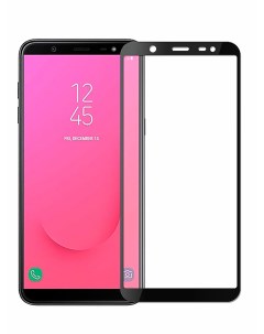 Защитное стекло на Samsung J810G Galaxy J8 2018 3D черный X-case