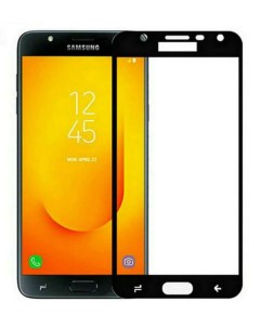 Защитное стекло на Samsung Galaxy J7 Duo Silk Screen 2 5D черный X-case