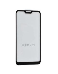 Защитное стекло на Xiaomi Redmi 6 Pro Mi A2 Lite Silk Screen 2 5D черный X-case