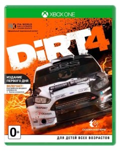 Игра Dirt 4 для Microsoft Xbox One Codemasters