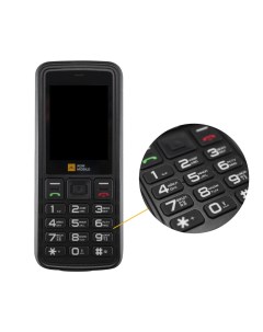 Мобильный телефон M9 черный tel m9 4g Agm