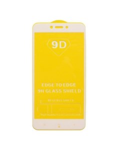 Защитное стекло на Xiaomi Redmi 4X 9D белый X-case