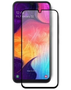 Защитное стекло на Samsung Galaxy A40 2019 A01 2020 5D черный X-case