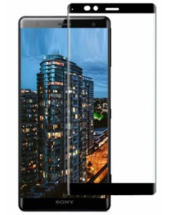 Защитное стекло на Sony Xperia XZ4 3D черное X-case