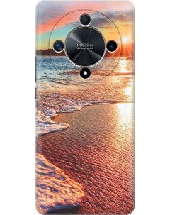 Силиконовый чехол на Honor X9b X50 с принтом Залитый светом пляж Gosso cases
