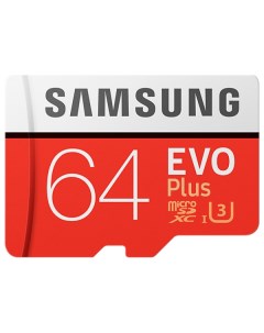 Карта памяти Micro SDXC EVO Plus 64GB Samsung