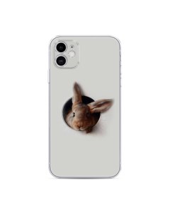 Чехол для Apple iPhone 11 Любопытный кролик Case place