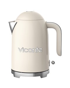 Чайник электрический VC 33 1 7 л бежевый Viconte