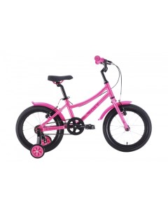 Детский велосипед Foxy 16 Girl 2024 розовый малиновый Stark