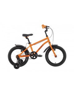 Детский велосипед Foxy 16 Boy 2024 оранжевый черный Stark