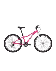 Детский велосипед 824 2024 pink white Beagle
