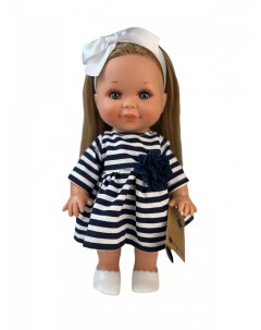 Кукла Бетти в платье в полоску 30 см арт 3142 Lamagik