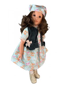 Коллекционная кукла Натали брюнетка 60 см арт 6036 Carmen gonzalez