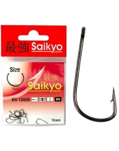 Крючки для рыбалки KH 10006 Sode Ring BN BN 20 2 10 Saikyo