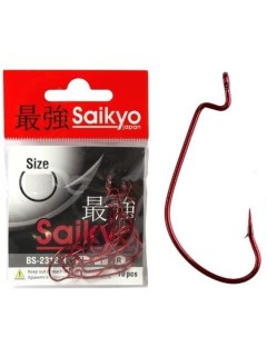Крючки для рыбалки BS 2312 BN BN 1 упк 10 1 5 0 Saikyo