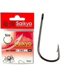 Крючки для рыбалки KH 10006 Sode Ring BN BN 20 2 8 Saikyo