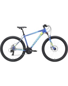Велосипед Hunter 27 2 D насыщенный синий голубой металлик 20 HQ 0009929 Stark