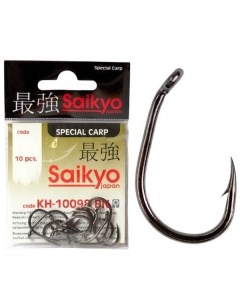 Крючки для рыбалки KH 10098 Clever Carp BN BN 1 упк 10 1 4 Saikyo