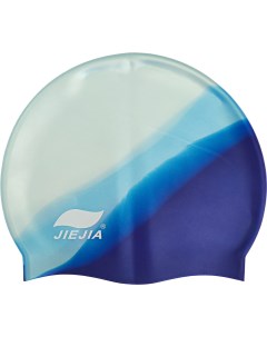 Шапочка для плавания силиконовая синий Sportex