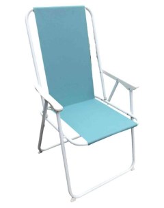 Кресло туристическое голубое 52 х 38 х 87 см Nobrand
