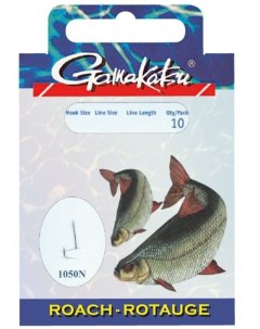 Крючок с поводком для рыбалки BKS 1050N Никель 10 1 10 Gamakatsu