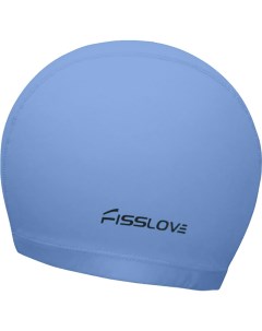 Шапочка для плавания Fisslove синий Sportex