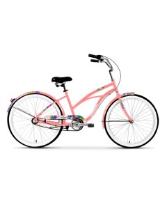 Велосипед Calypso W 2619 розовый женский двойной обод Krakken