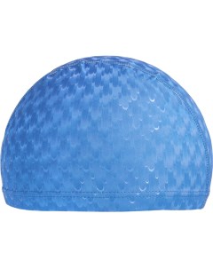 Шапочка для плавания ПУ одноцветная Super 3D синий Sportex