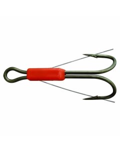 Крючки для рыбалки двойник противозацепный 2 0 1 штука Kuusamo