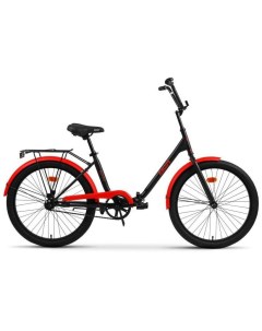 Велосипед складной Smart 24 11 чернокрасный Аист