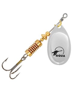 Блесна для рыбалки AGLIA 3 A0 06 серебро 2 2 2 штуки в комплекте 2 Aqua
