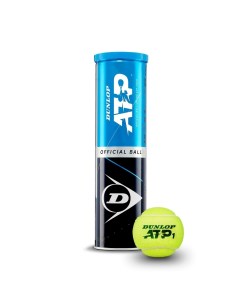 Теннисный мяч ATP 4b 4 шт желтый Dunlop