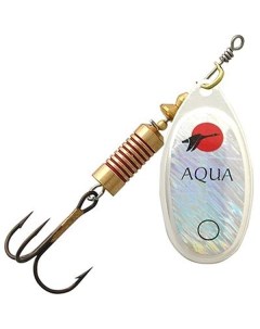 Блесна для рыбалки AGLIA 6 A0 23 серебро красный черный 1 1 1 штука в Aqua