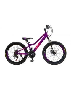 Велосипед 24 URBAN AL MD Пурпурный Hogger
