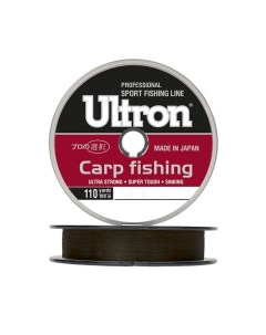 Монофильная леска для рыбалки Carp Fishing 3 0 18 4 100 3 dark Ultron