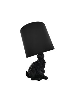Дизайнерский настольный светильник лампа настольная Е27 60Вт Rabbit черный Blesslight